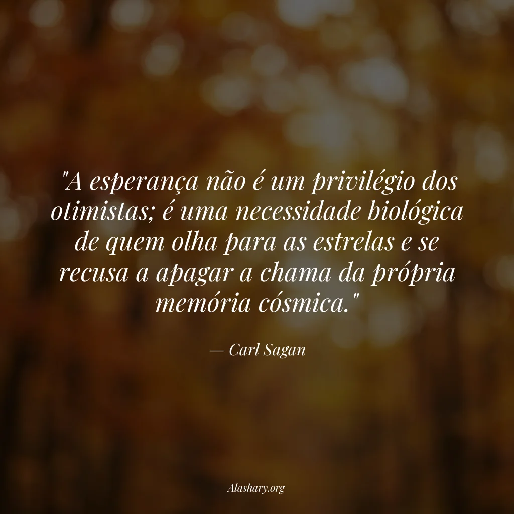 Frase de Carl Sagan