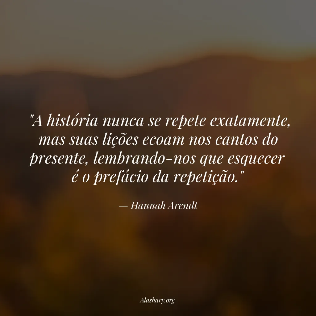Frase de Hannah Arendt