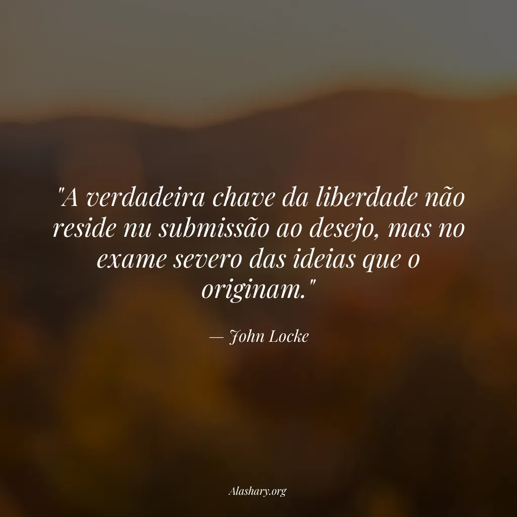 Frase de John Locke