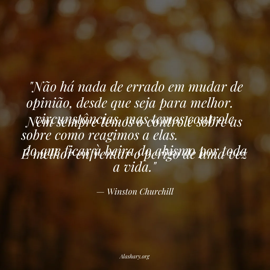 Frase de Winston Churchill