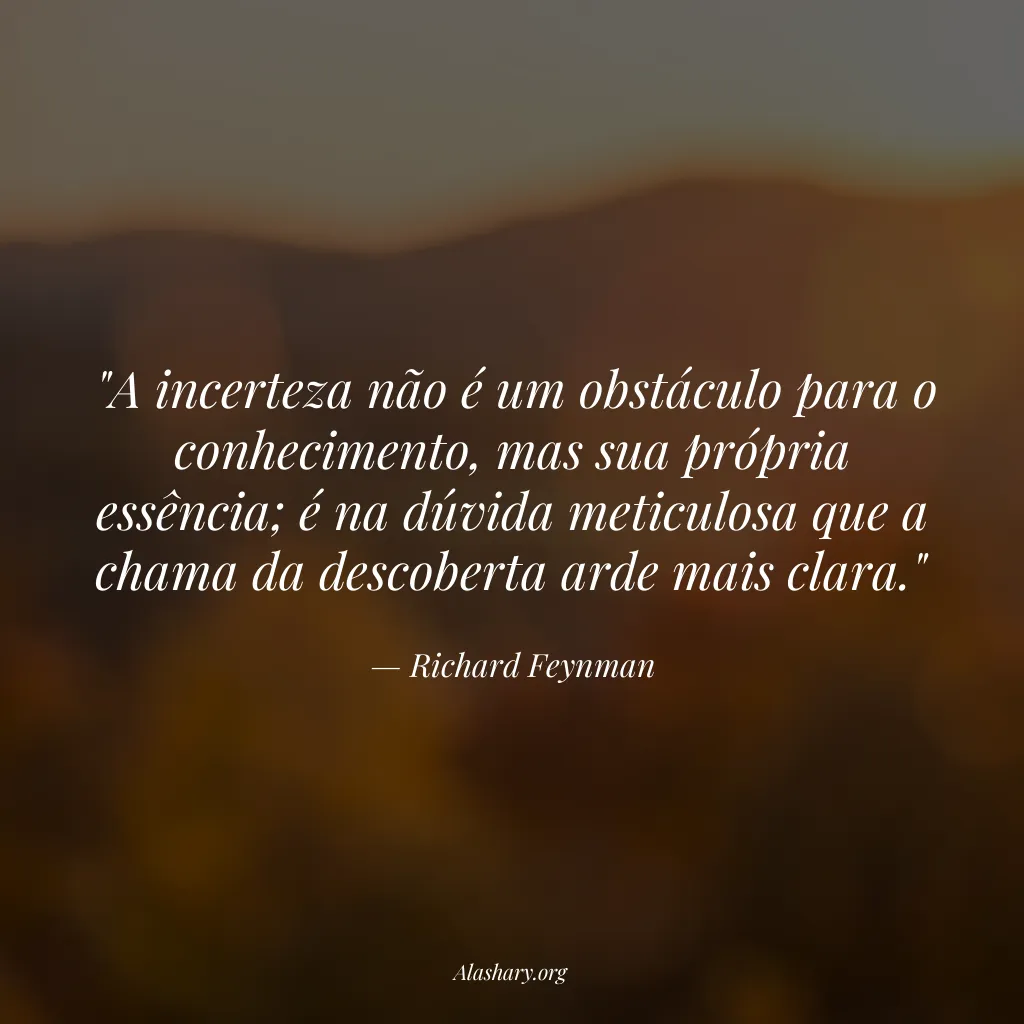 Frase de Richard Feynman