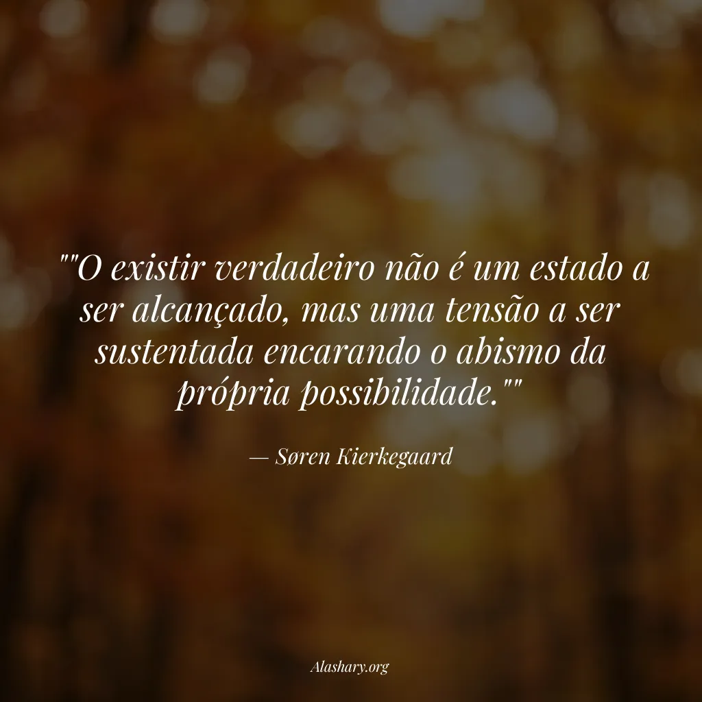 Frase de Søren Kierkegaard