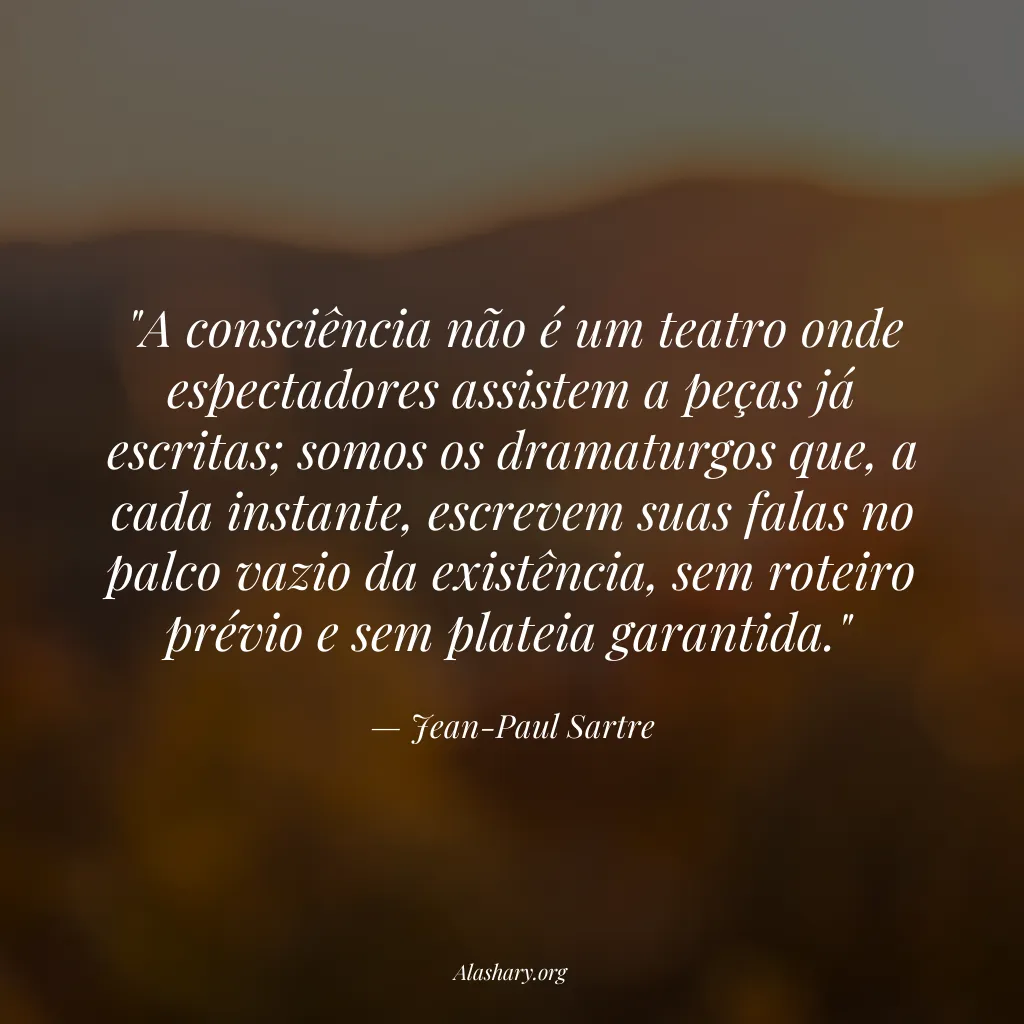 Frase de Jean-Paul Sartre