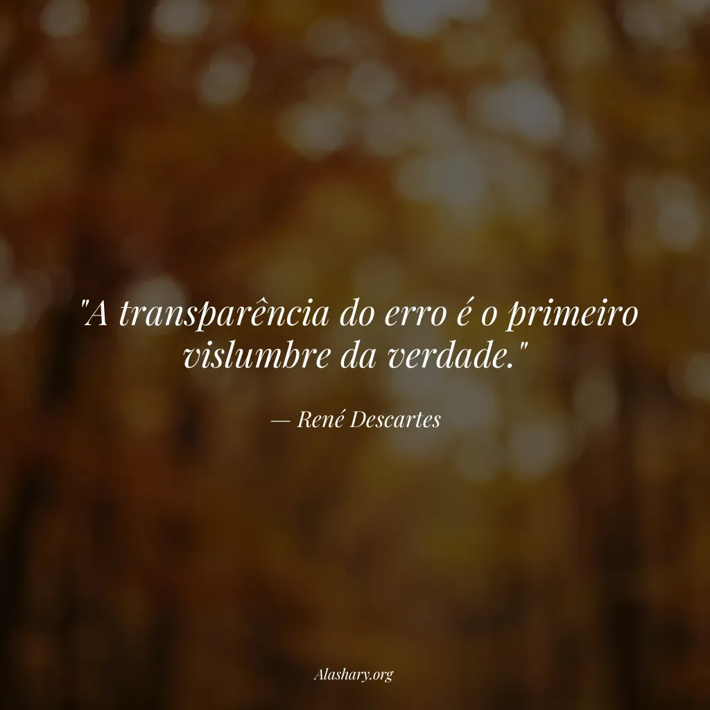 Frase de René Descartes