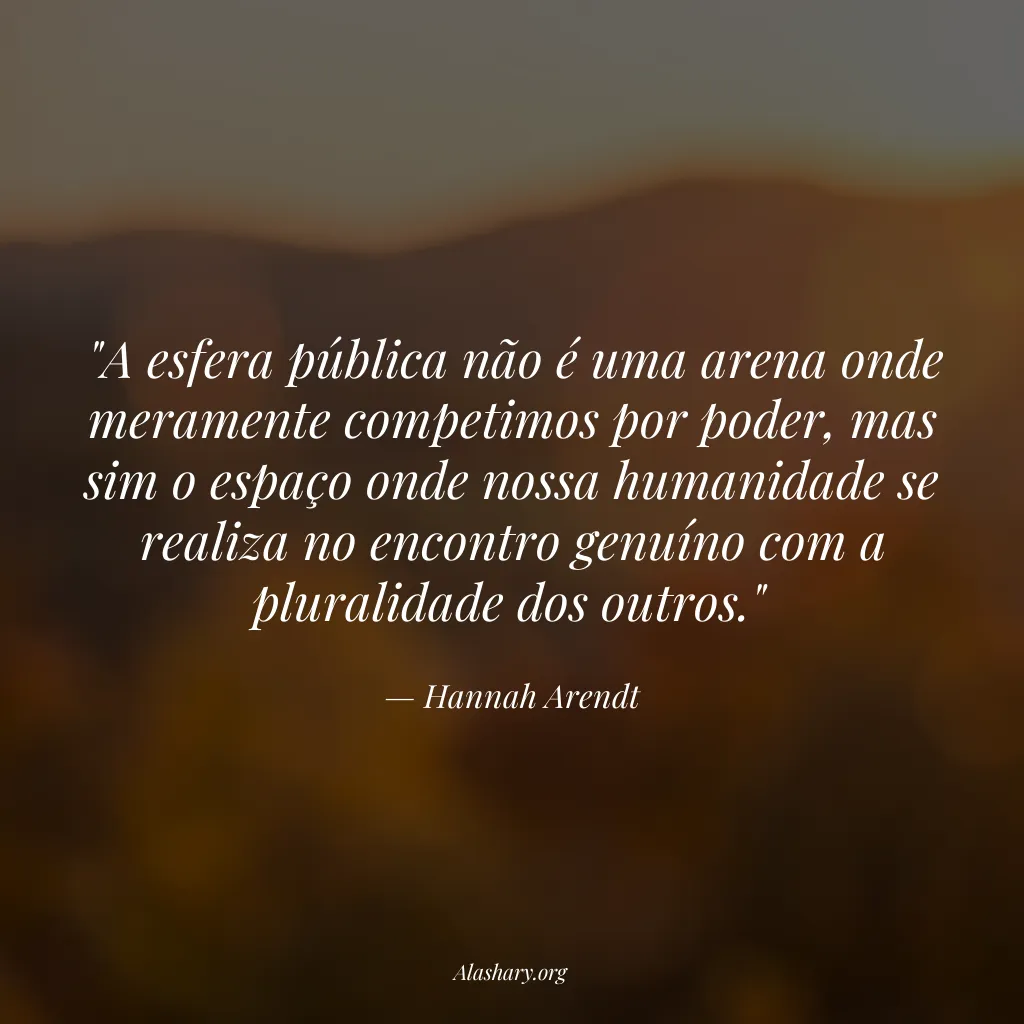Frase de Hannah Arendt