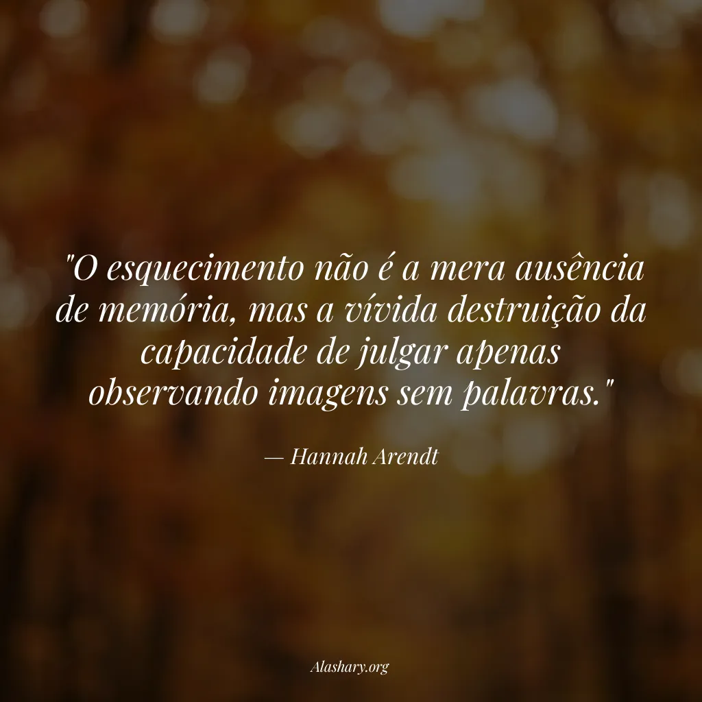 Frase de Hannah Arendt