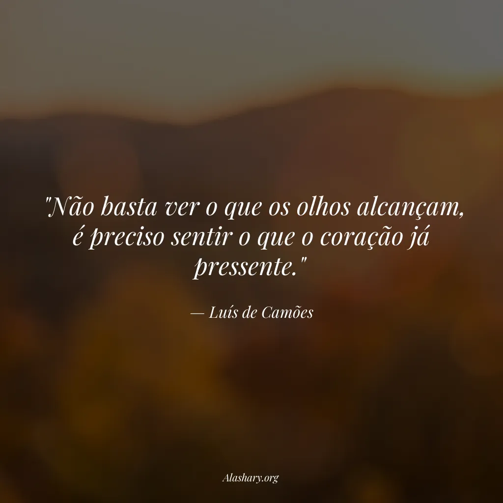 Frase de Luís de Camões