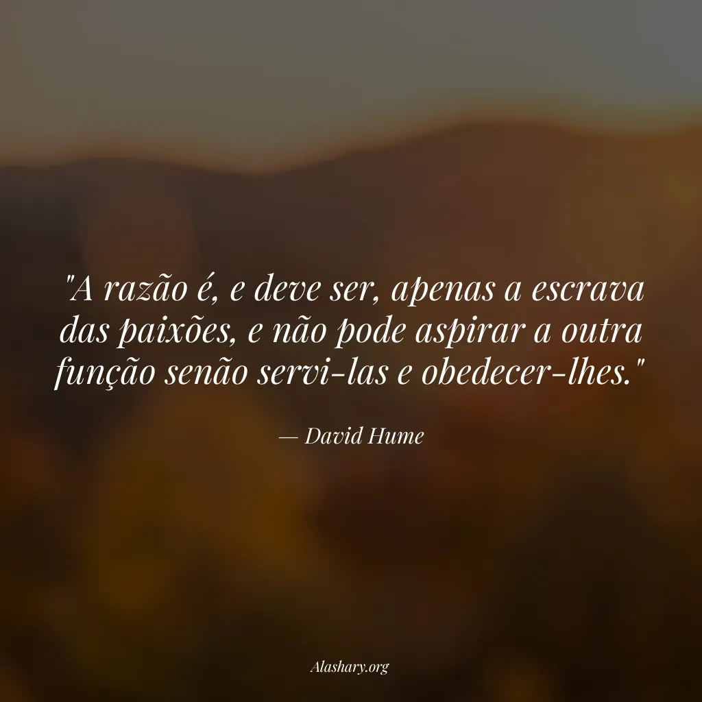 Frase de David Hume