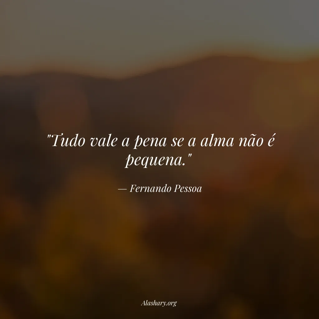 Frase de Fernando Pessoa